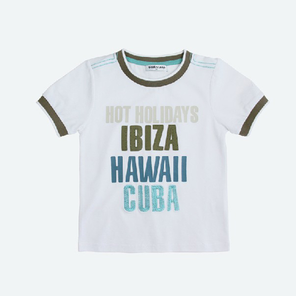 加比瑞男童圓領(lǐng)T恤