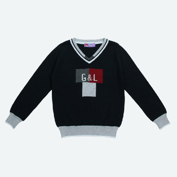 加比瑞男童全棉毛衣