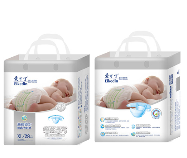 愛(ài)可丁銀裝尿褲小包