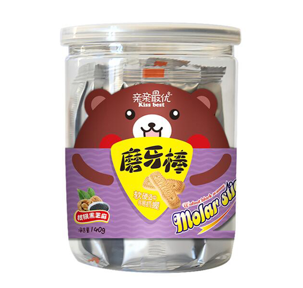   親親最優(yōu)磨牙棒-核桃黑芝麻味