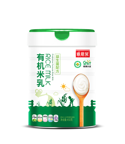  雅恩貝有機米乳（益生菌配方）