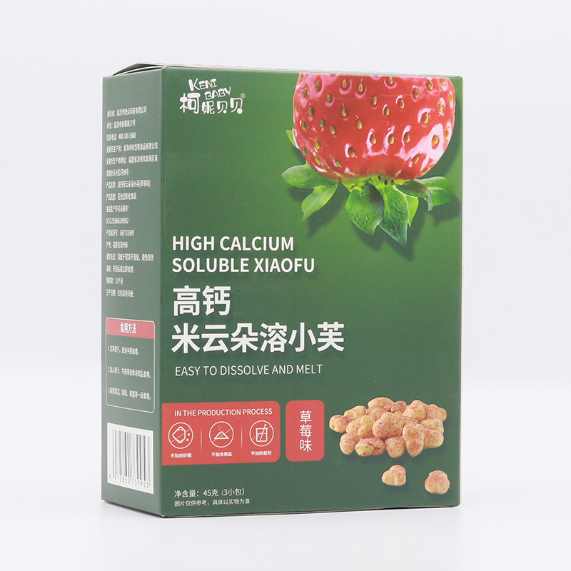 柯妮貝貝高鈣米云朵溶小芙-草莓味