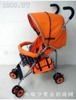 可迪橙色手推車(chē)