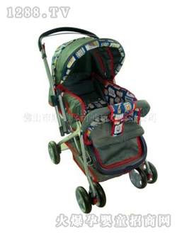 可迪軍綠色手推車(chē)