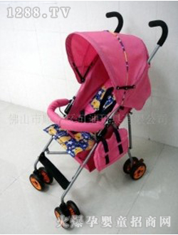 可迪紫紅色手推車(chē)