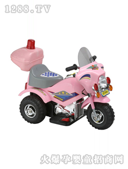 貝思達粉紅色小電動車