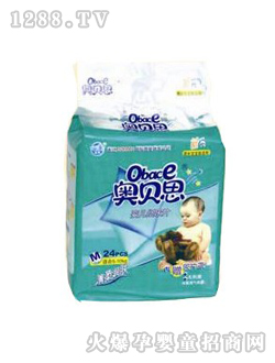 奧貝思中號24片尿片