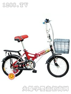 遠(yuǎn)翔紅色折疊車