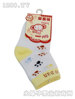 小搗蛋平口腳丫寶寶襪
