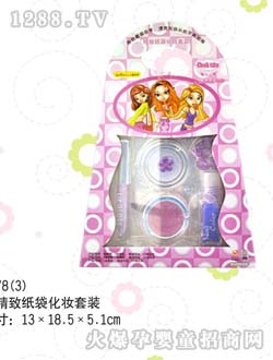 媚力工廠精致紙袋化妝套裝