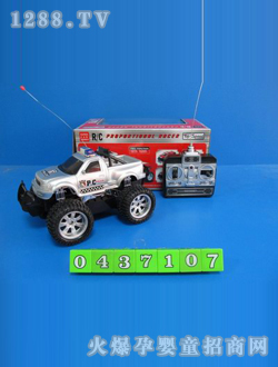 四通遙控越野警車1