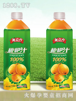 美立方枇杷汁兩瓶裝