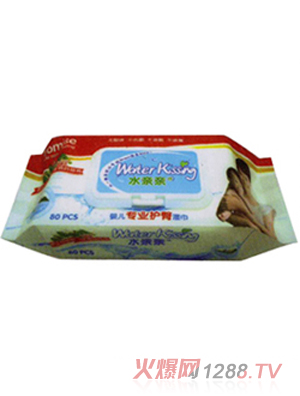 水親親專業(yè)嬰兒護臀濕巾80片裝