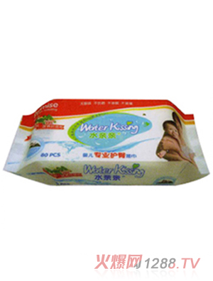 水親親專業(yè)嬰兒護臀濕巾80片裝膠貼裝