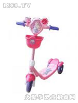 星貝卡通滑板車