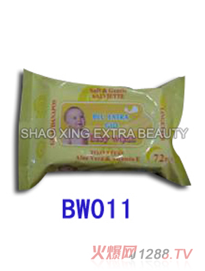 嬰兒濕巾72片bw011