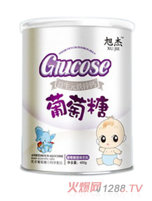 旭杰益生元鐵鋅鈣葡萄糖