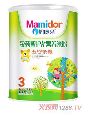 媽咪朵智護五谷雜糧A＋營養(yǎng)米粉（聽裝）