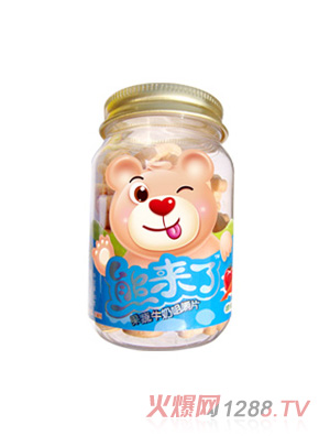 起勁80g瓶裝熊來了-胡蘿卜西紅柿味
