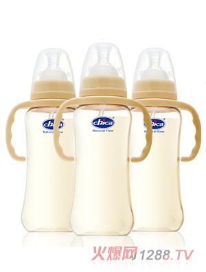 積高葫蘆型PPSU奶瓶(標(biāo)準(zhǔn)口徑)300ml