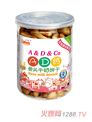 120克卡貝思AD鈣骨頭牛奶餅干