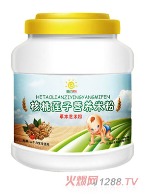 里約陽光核桃蓮子營養(yǎng)米粉
