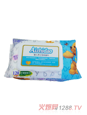 愛之道嬰兒手口專用濕巾120抽帶蓋