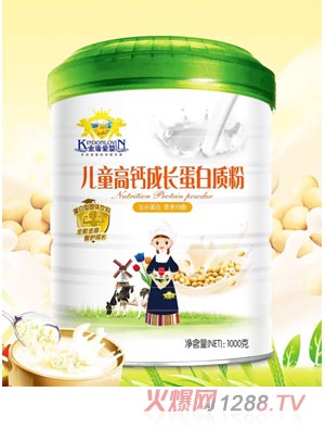 金盾愛嬰兒童高鈣成長(zhǎng)蛋白質(zhì)粉