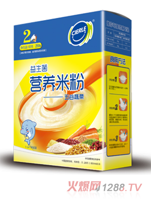 滋兒樂益生菌營養(yǎng)米粉五谷蔬菜