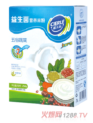 滋兒樂益生菌營養(yǎng)米粉五谷蔬菜