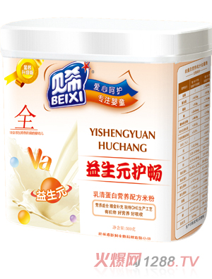 貝希乳清蛋白營(yíng)養(yǎng)米粉桶裝-益生元配方