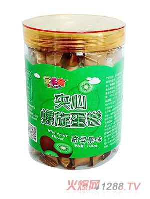 寶樂食夾心螺旋蛋卷-奇異果味