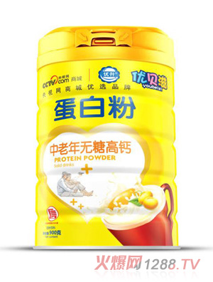 優(yōu)貝滋中老年無糖高鈣蛋白粉