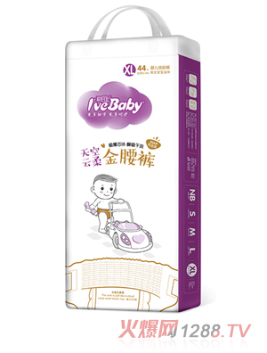 愛呵護(hù)天空云柔金腰褲XL44