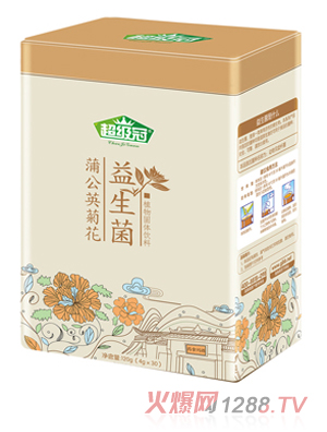 超級冠益生菌蒲公英菊花植物固體飲料