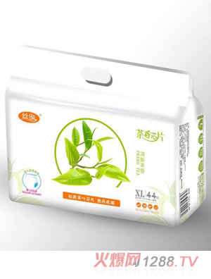 絲逸茶香芯片嬰兒拉拉褲XL44