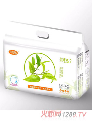 絲逸茶香芯片嬰兒拉拉褲XXL42