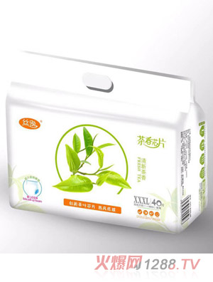 絲逸茶香芯片嬰兒拉拉褲XXXL40