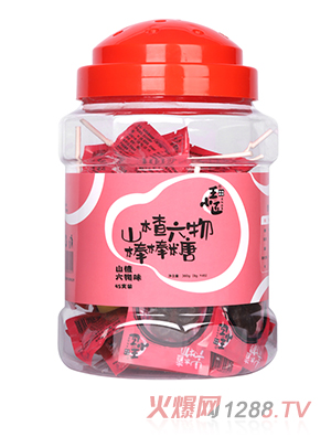 王小匠山楂六物棒棒糖