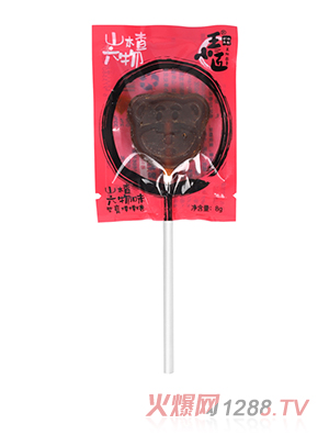 王小匠山楂六物棒棒糖