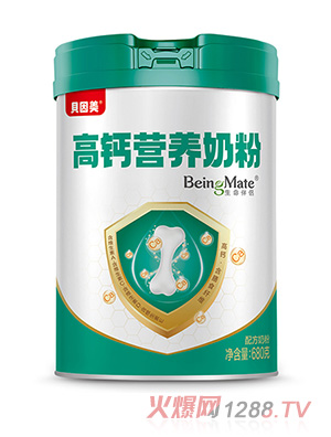 貝因美生命伴侶高鈣營養(yǎng)奶粉