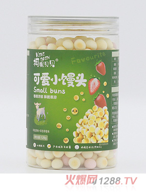 柯妮貝貝可愛(ài)小饅頭-羊奶原味+羊奶草莓味