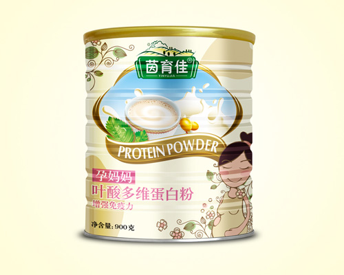   茵育佳孕媽媽葉酸多維蛋白粉